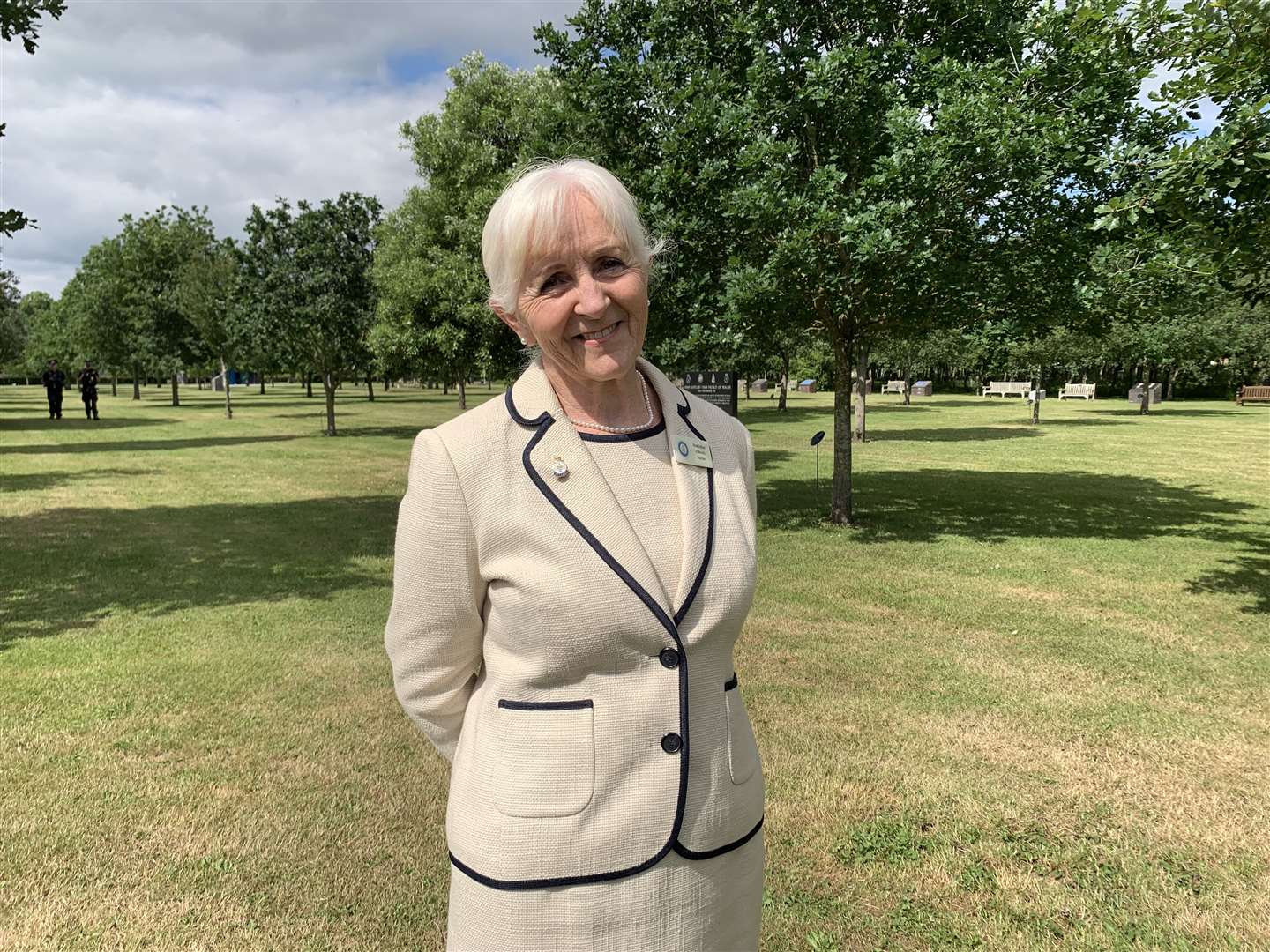 Ex-Wren Barbara McGregor, who retired in January 2021, and holds the record for the longest serving woman in the UK Armed Forces (Richard Vernalls/PA)