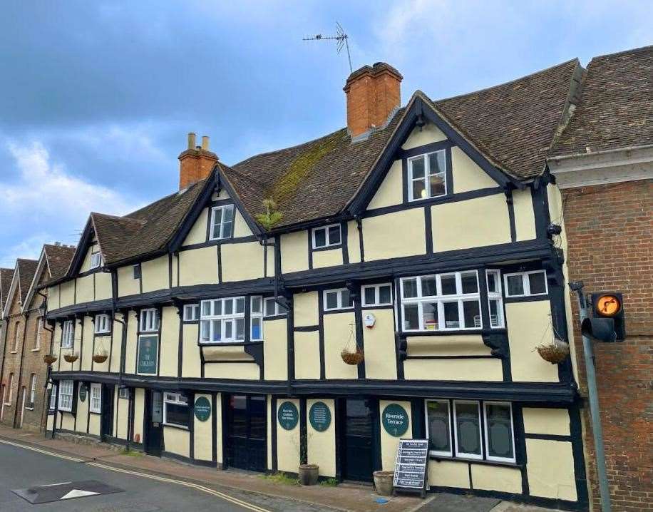 The Chequers Inn, Aylesford is up for sale or rent. Photo: Savills