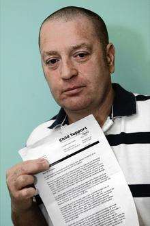 Ian Burrowes has had a bill from the CSA for £12,000 for two children that are not his