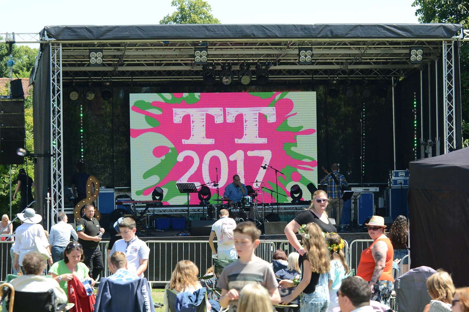 Tentertainment attracted 10,000-strong crowds in 2017. Picture: Gary Browne