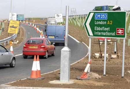 People have been urged to drive with extra caution until they get used to the new signage. Picture: Matthew Reading