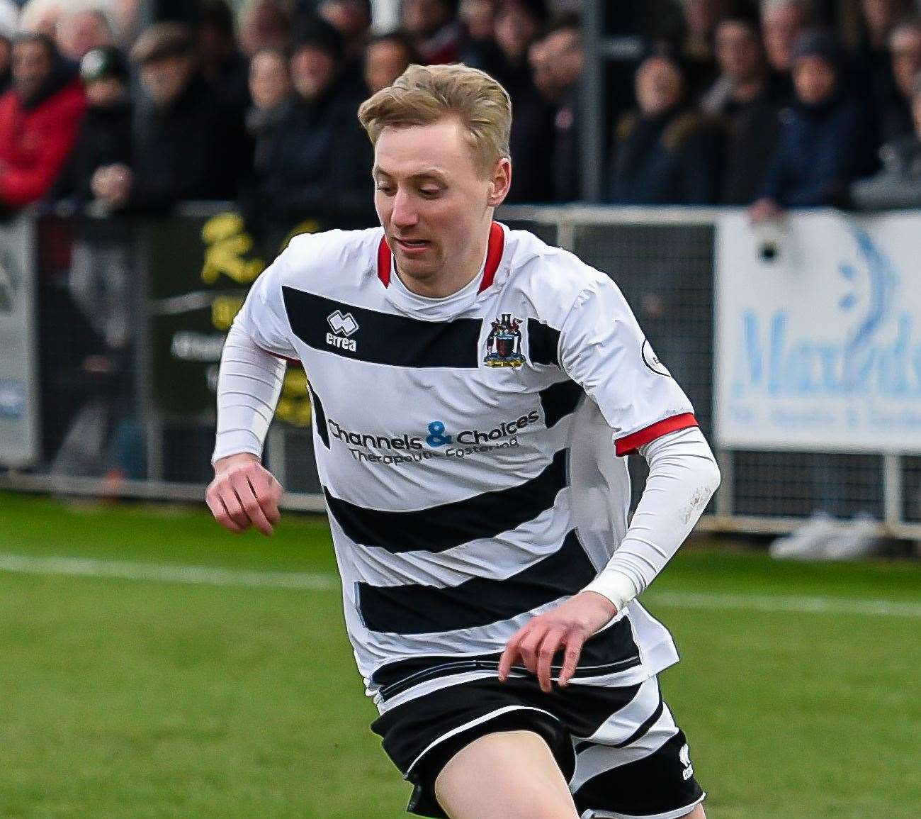 Deal Town midfielder Ben Chapman Picture: Alan Langley