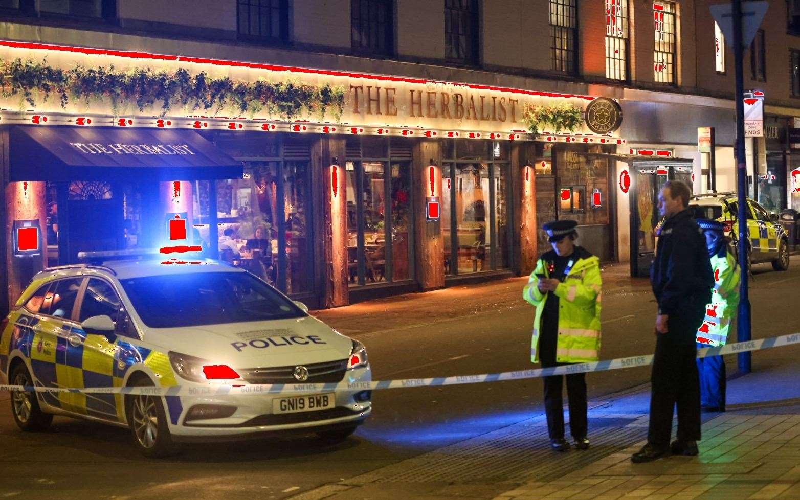 A man has died after he was assaulted in Pudding Lane, Maidstone. Picture: UKNip