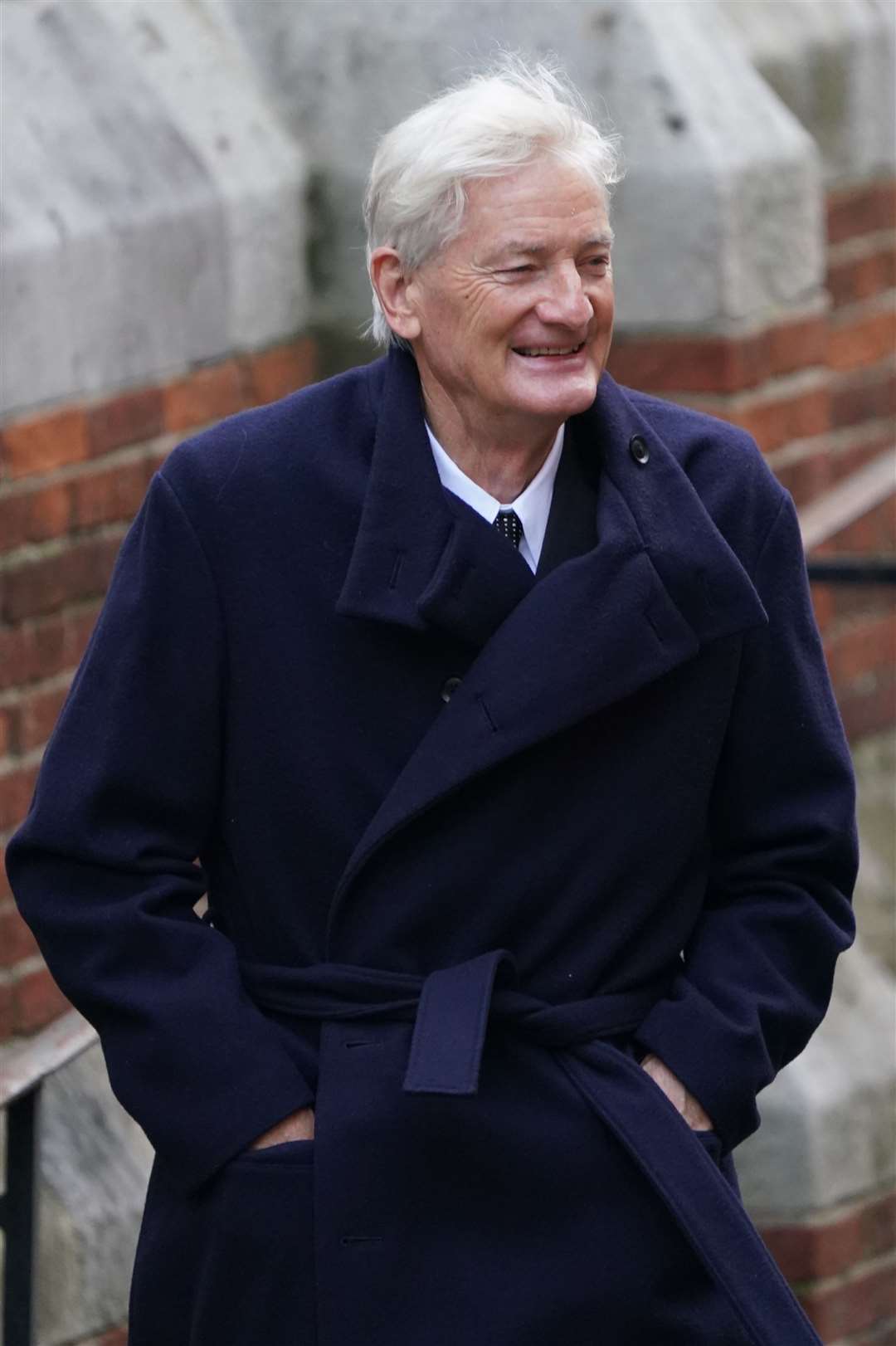 Sir James Dyson gave evidence at the Royal Courts of Justice over two days at the trial last month (Gareth Fuller/PA)