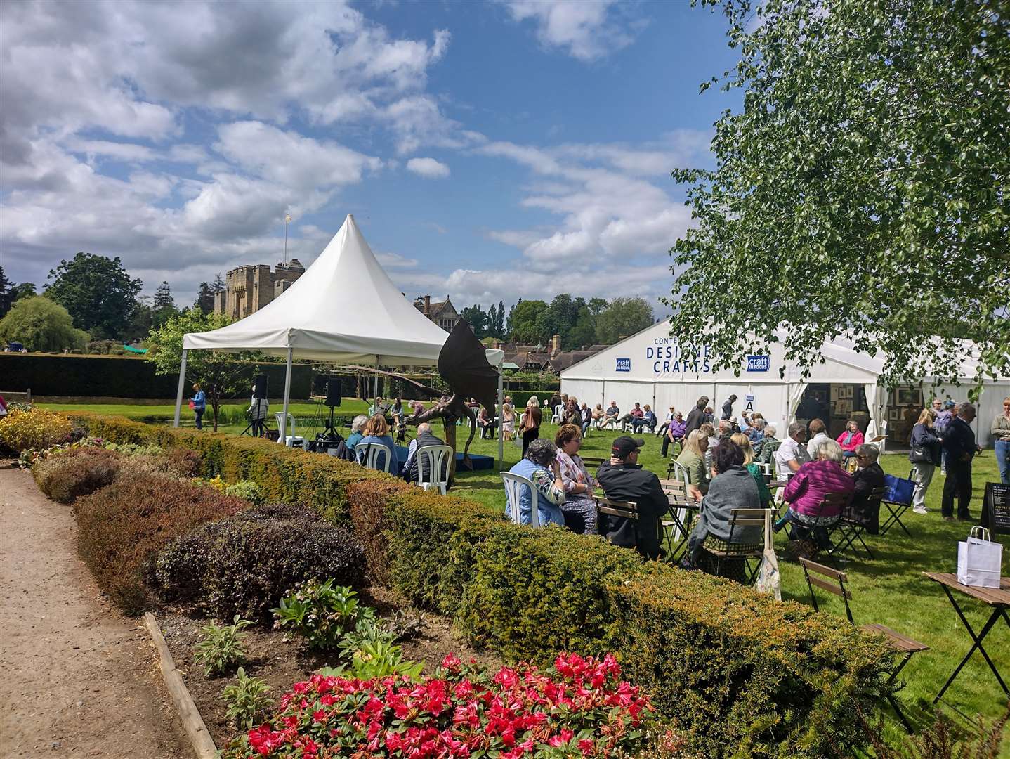 We're giving away tickets to a day out at the Craft in Focus fair this September. Picture: Hever Castles and Gardens