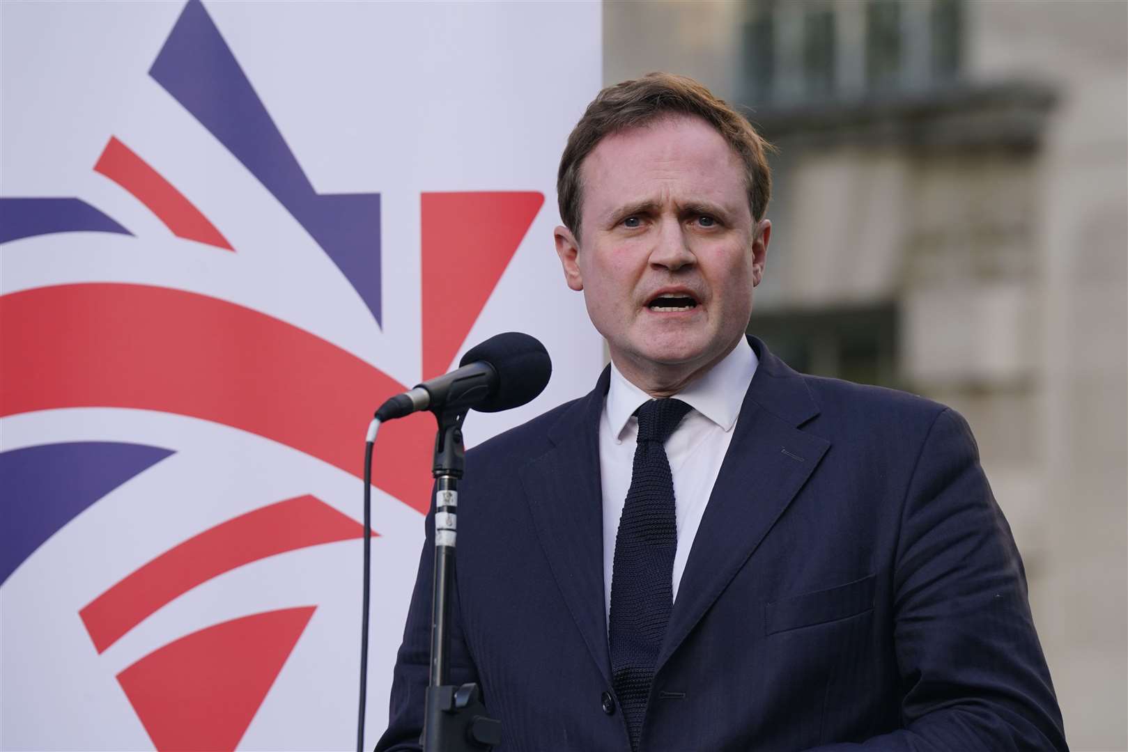 Tom Tugendhat previously unsuccessfully ran for the leadership in 2022 (Lucy North/PA)