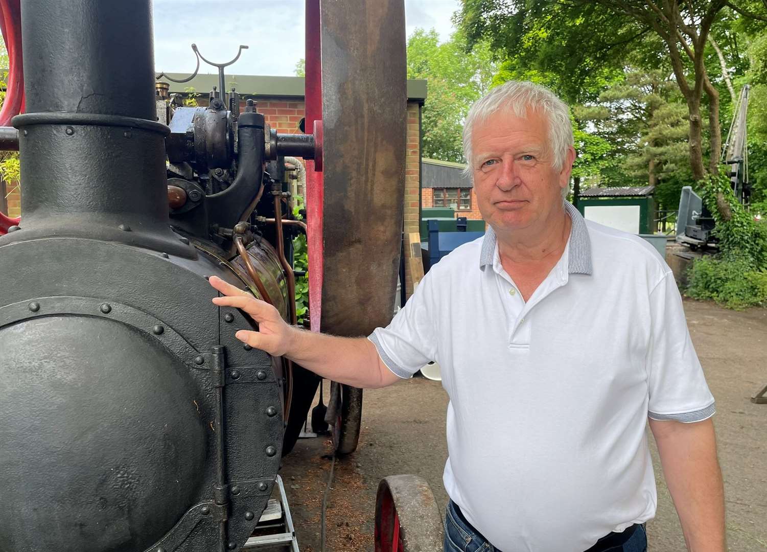 Bill Best, owner of Bredgar and Wormshill Light Railway, says the not-for-profit business is struggling