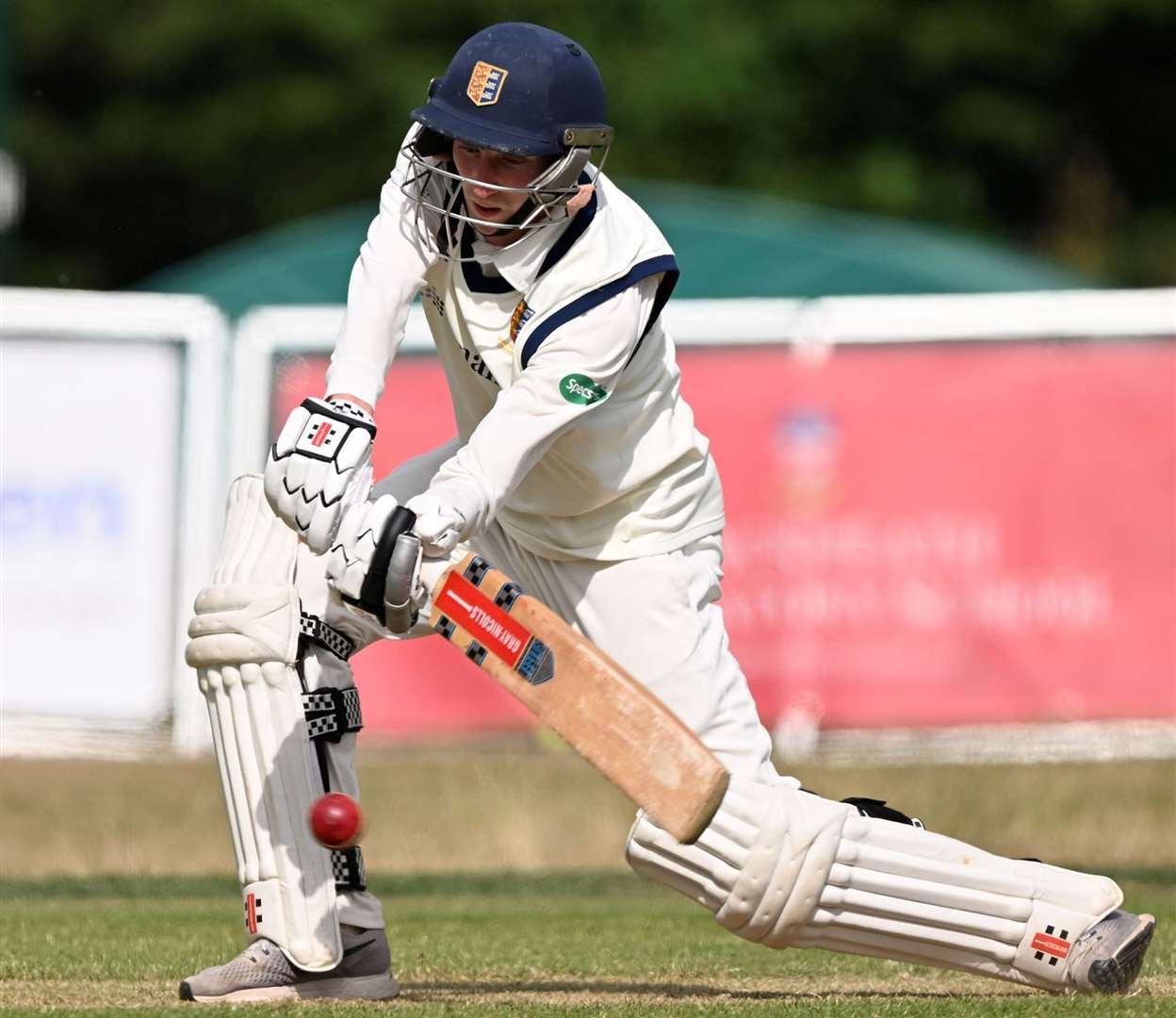 Ben Chapman - scored a half-century in a losing cause for Sandwich Town against Canterbury at the weekend. Picture: Keith Gillard