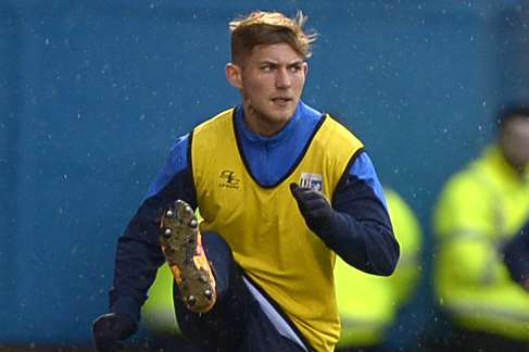 Gillingham's loan signing from Fulham, George Williams Picture: Barry Goodwin