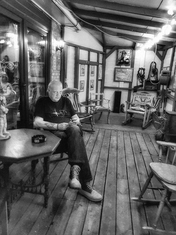Steve Roalf at the Dancing Dog Saloon. Picture: Ron Williams