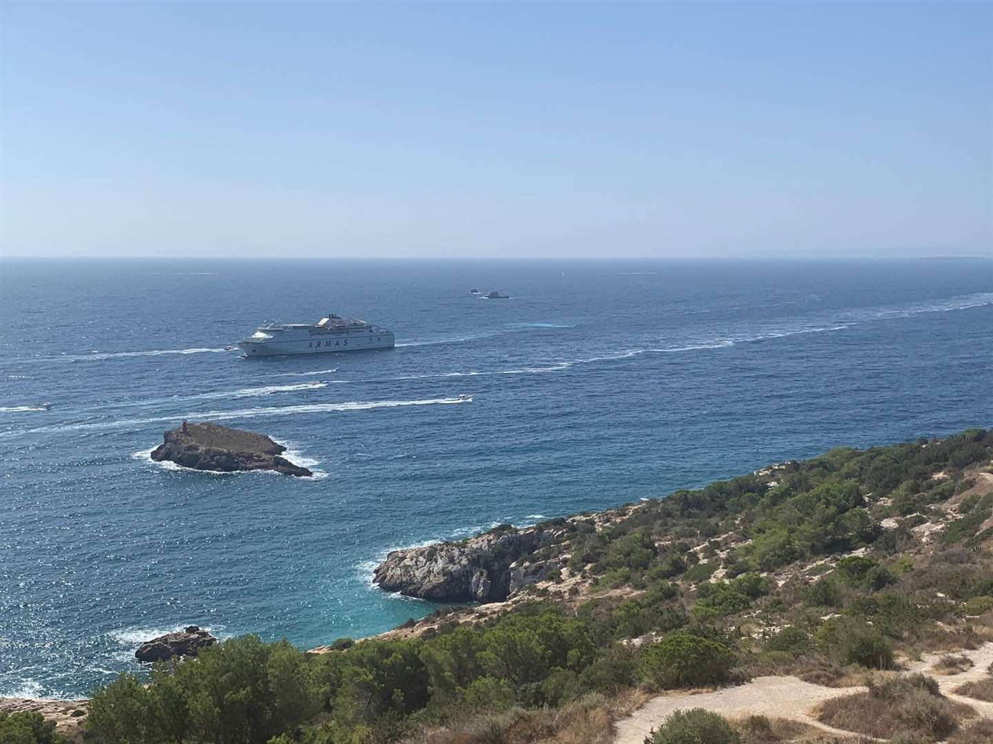 Around 500 British holidaymakers have returned to the Balearic island (Tom Pilgrim/PA)