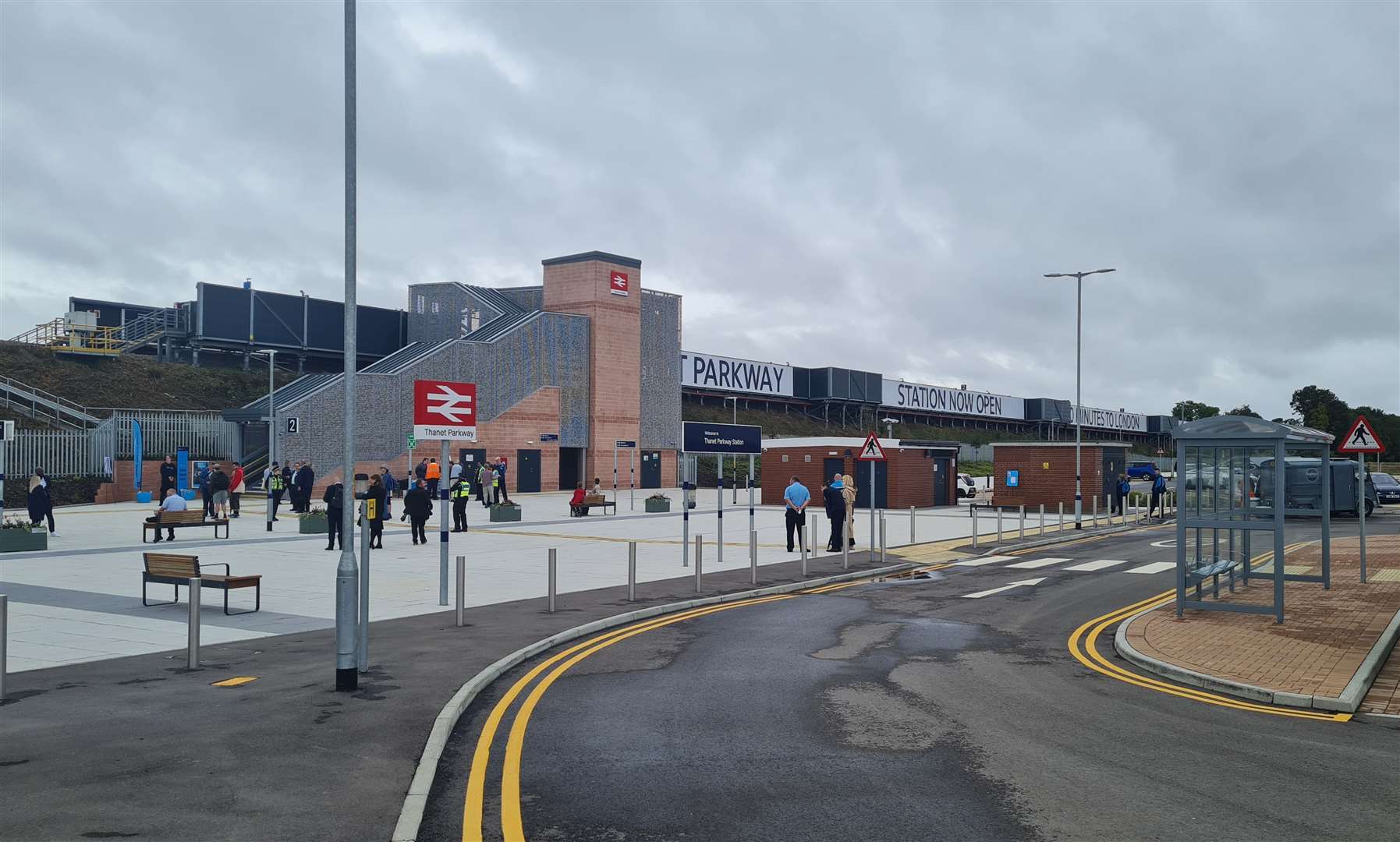 The new Thanet Parkway station