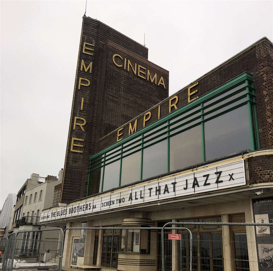 Dreamland in Margate was transformed for the Sam Mendes film starring Olivia Coleman, Empire of Light. Pictures: James MacDowell