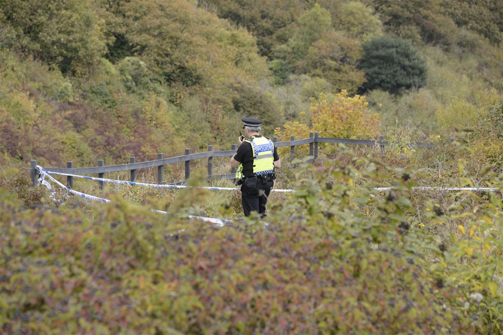 People running in the morning found Miss Prett's body