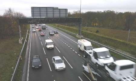 SAFER HIGHWAY: Traffic on the A2 at Cobham. Picture: NICK JOHNSON