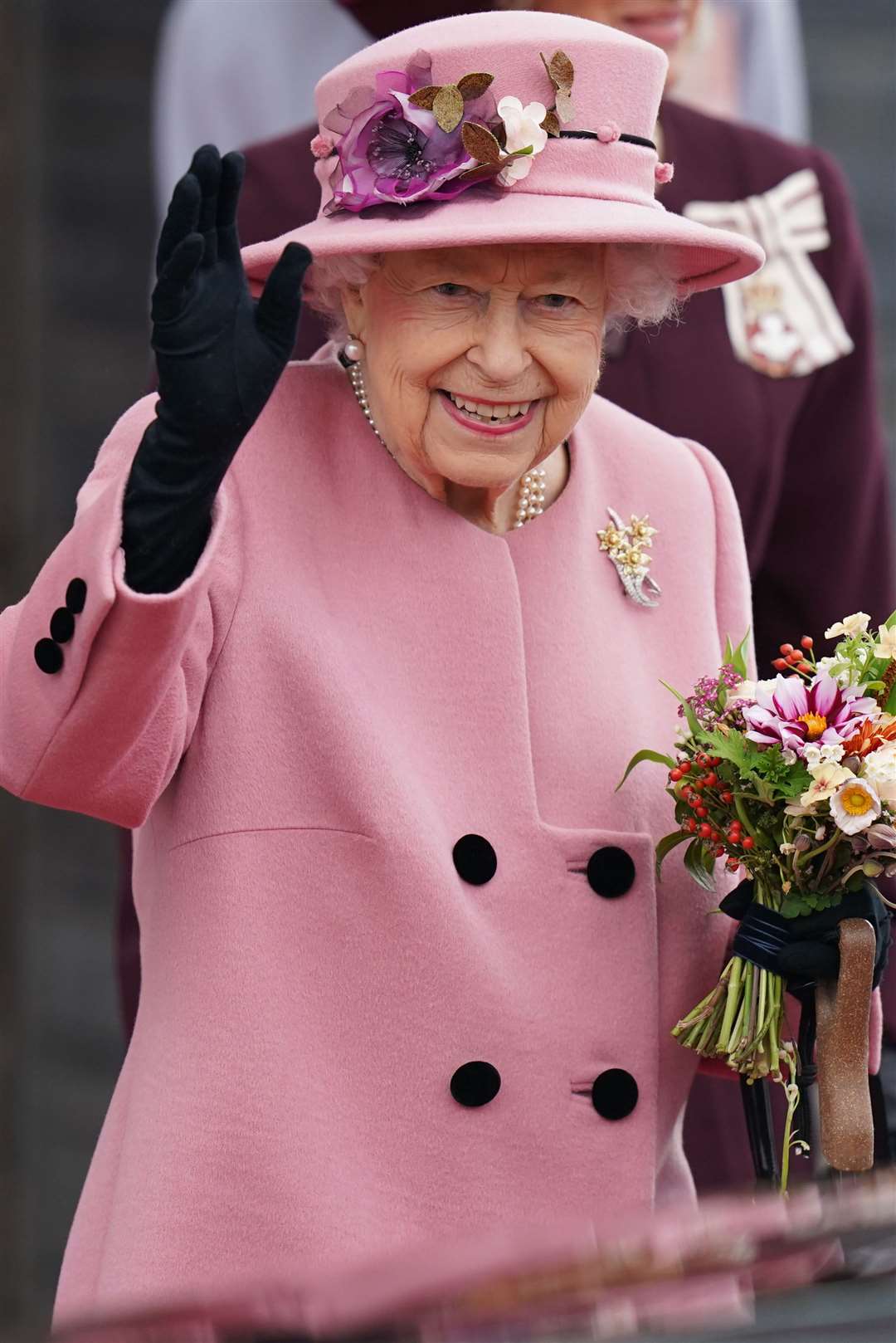 The Queen after attending the opening ceremony of the sixth session of the Senedd in Cardiff last month (Jacob King/PA)