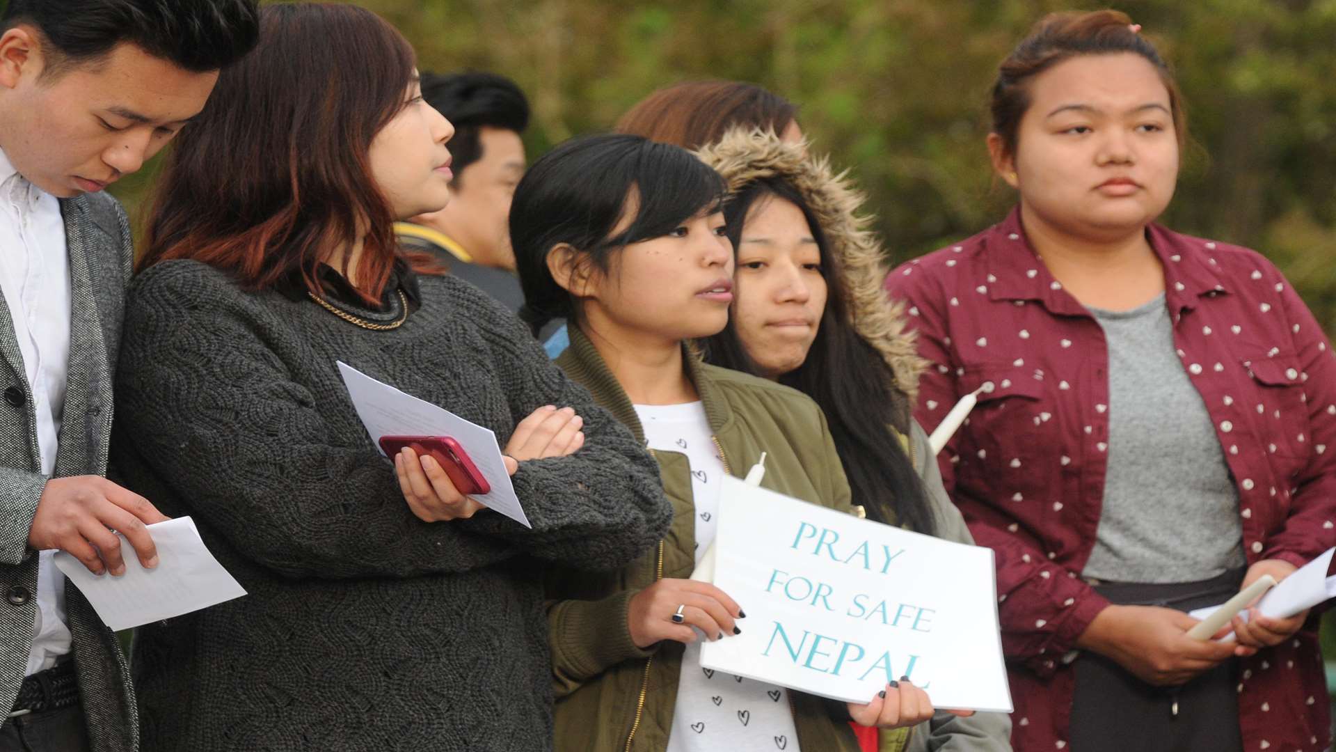 Hundreds gathered to remember the lives lost in the Nepal earthquake