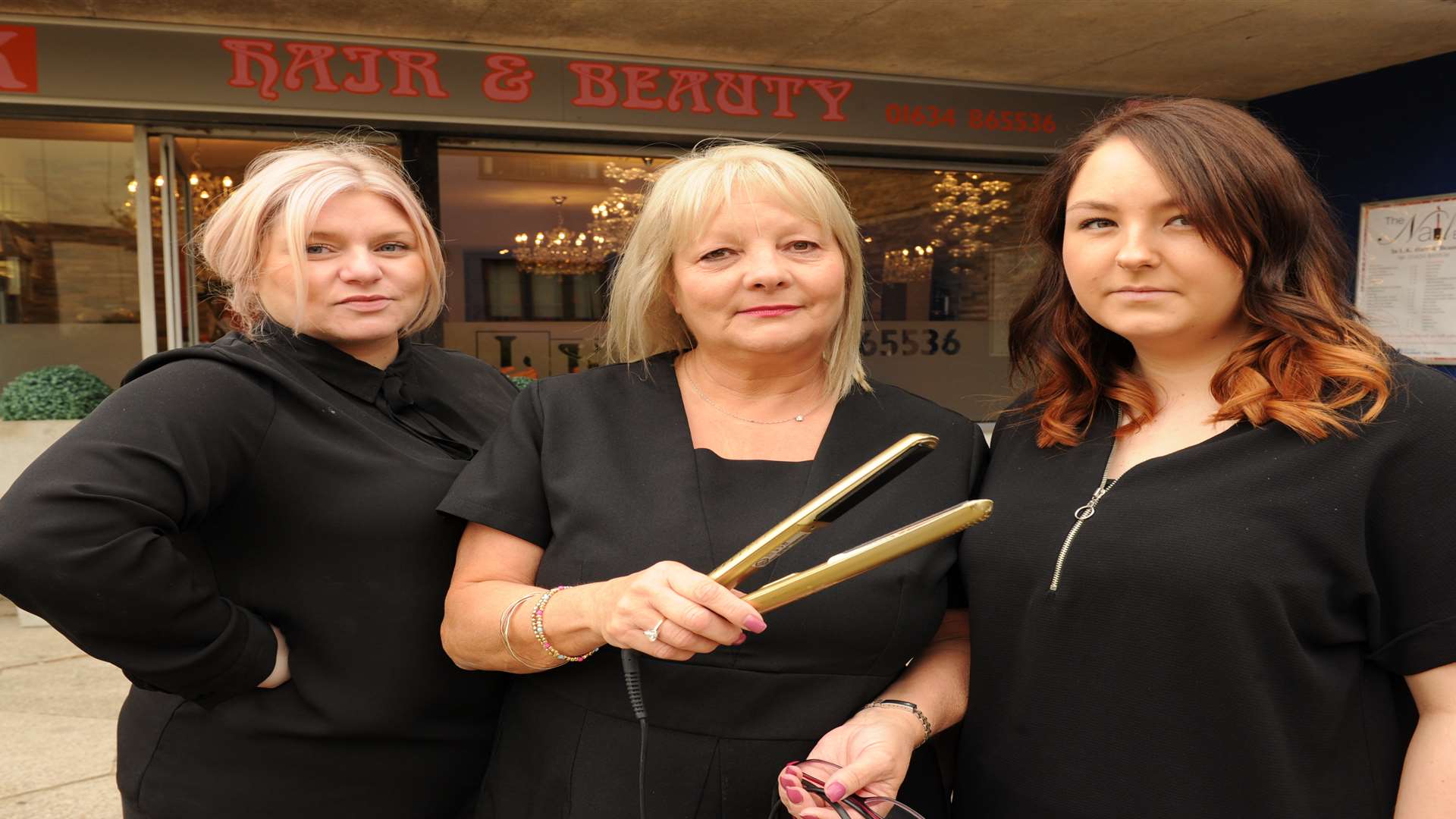 Tammy Wallbank, Kathryn Wareham and Hannah Carwardine