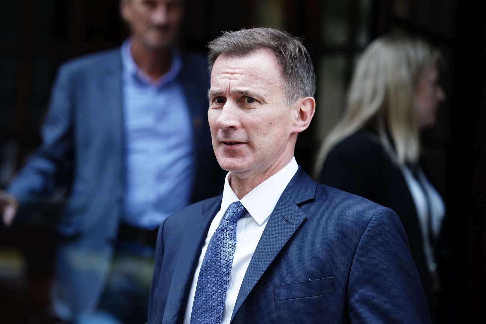 Chancellor of the Exchequer Jeremy Hunt was called to give evidence to the inquiry (Jordan Pettitt/PA)