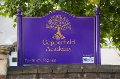 Alison Atkins worked as a teacher at Copperfield Academy in Dover Road East, Gravesend. Picture: Google Maps