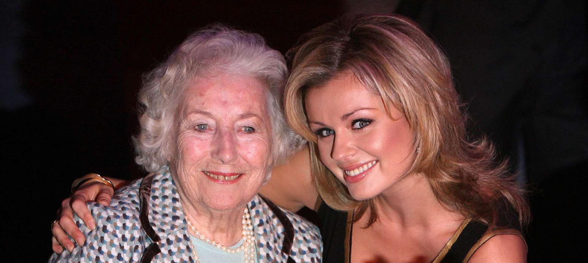 Katherine Jenkins (left) and Dame Vera Lynn have recorded a duet of We’ll Meet Again, inspired by the Queen’s address to the nation during the coronavirus crisis (Lewis Whyld/PA)