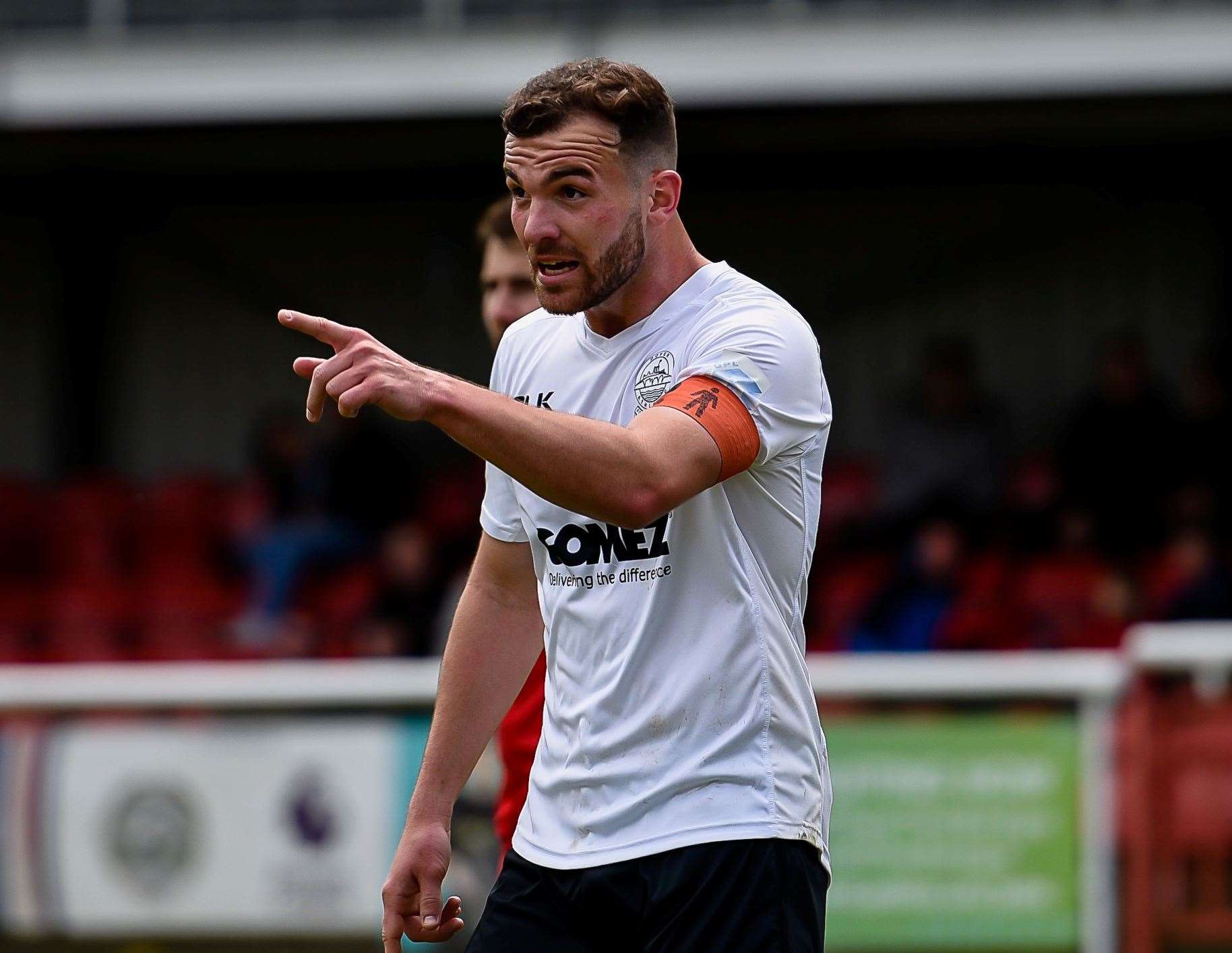 Dover Athletic manager Mitch Brundle.