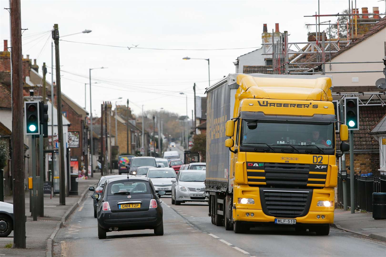 Warning: motorists can expect delays on the A2 London Road at Teynham from next week