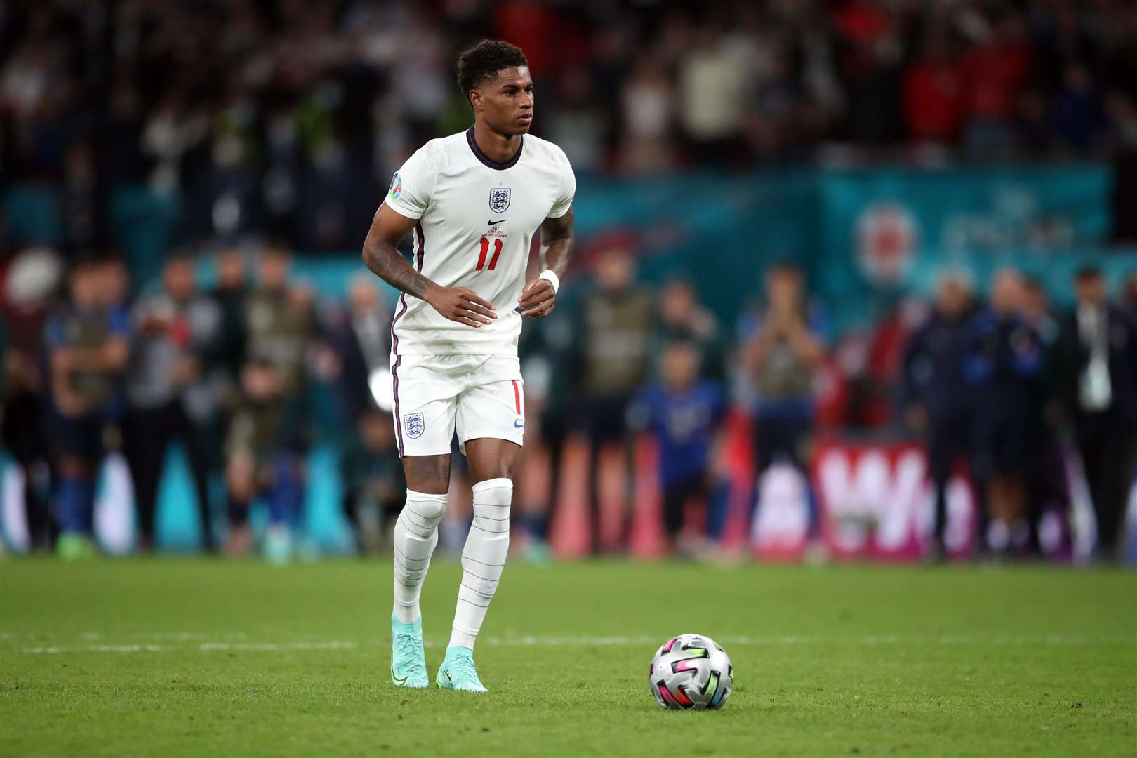 Manchester United and England forward Marcus Rashford (Nick Potts/PA)