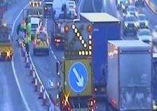 Traffic on the M20. Picture: Highways England