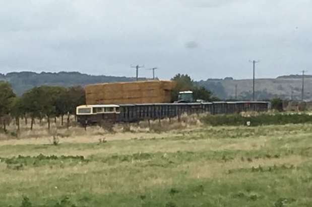 A train has derailed in Dymchurch.