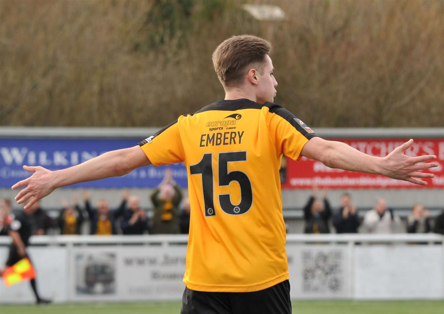 Jake Embery wants to be banging in the goals for Maidstone this season Picture: Steve Terrell