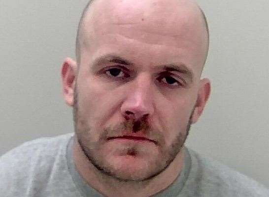Michael McClusky has been jailed for three armed robberies. Picture: Met Police