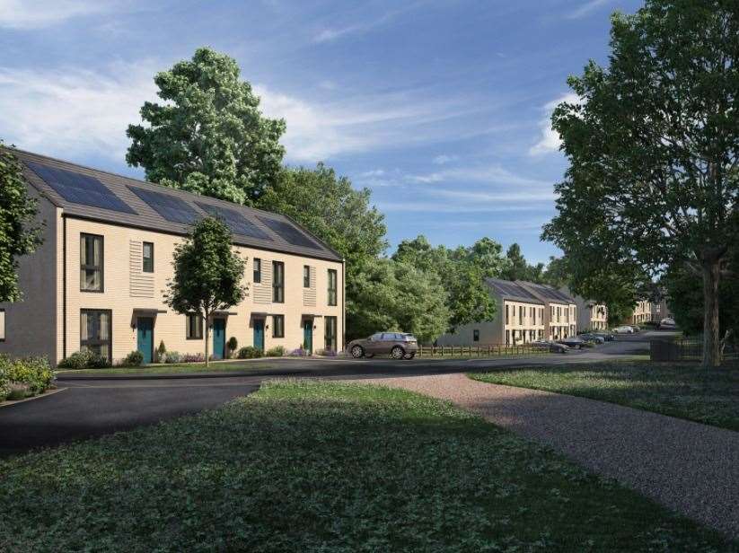 Images released of new homes at Poorhole Lane in Broadstairs ahead of