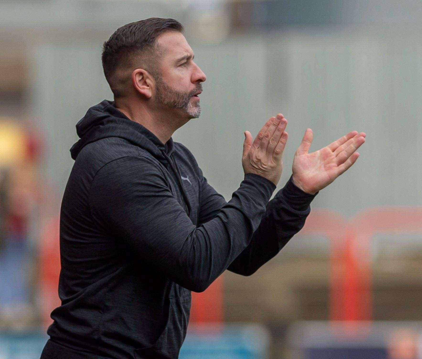 Sittingbourne manager Ryan Maxwell. Picture: Ian Scammell