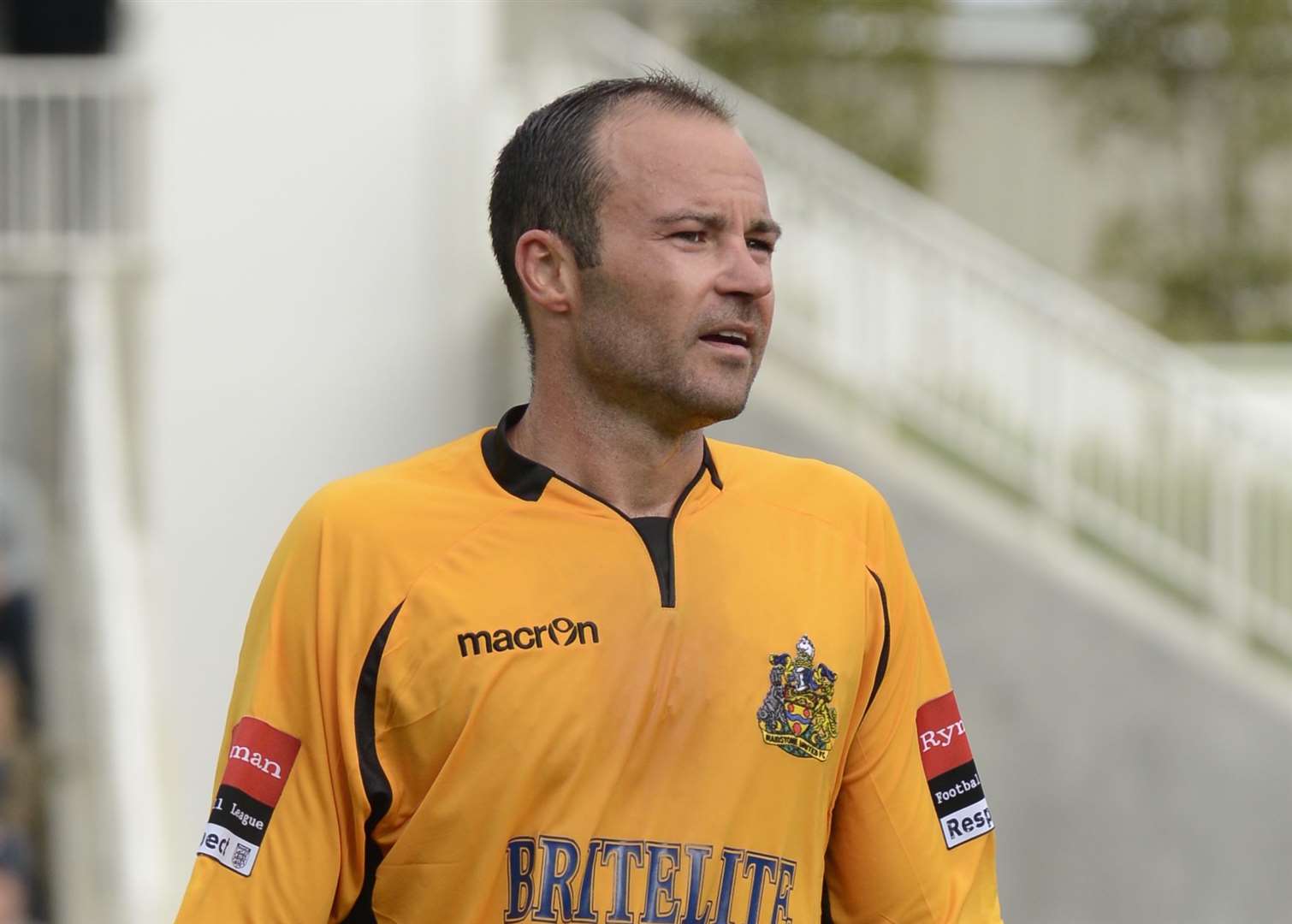 Larkfielld & New Hythe assistant manager Mickey Phillips played with boss Danny Lye at Maidstone. Picture: Martin Apps