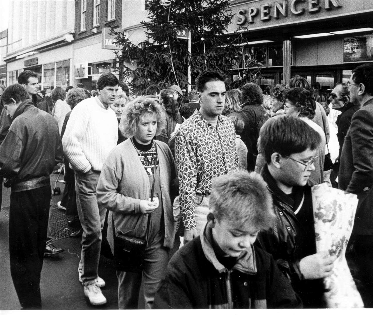 Week Street, Maidstone, pictured in 1989