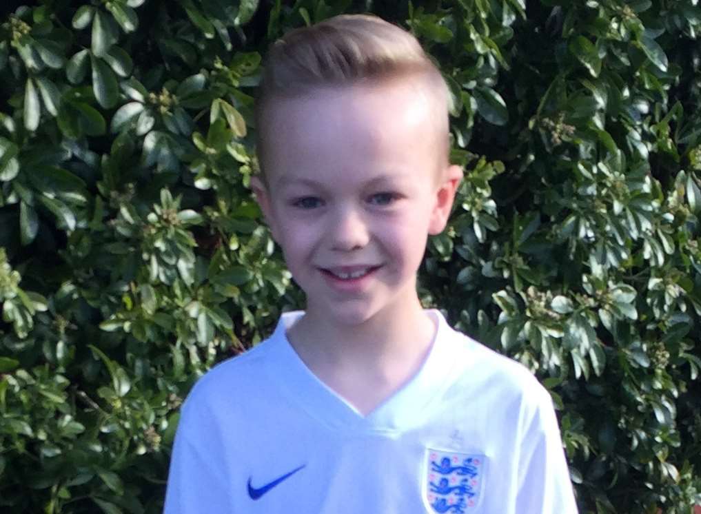 Harry Sharman from Margate called up as mascot for England football ...