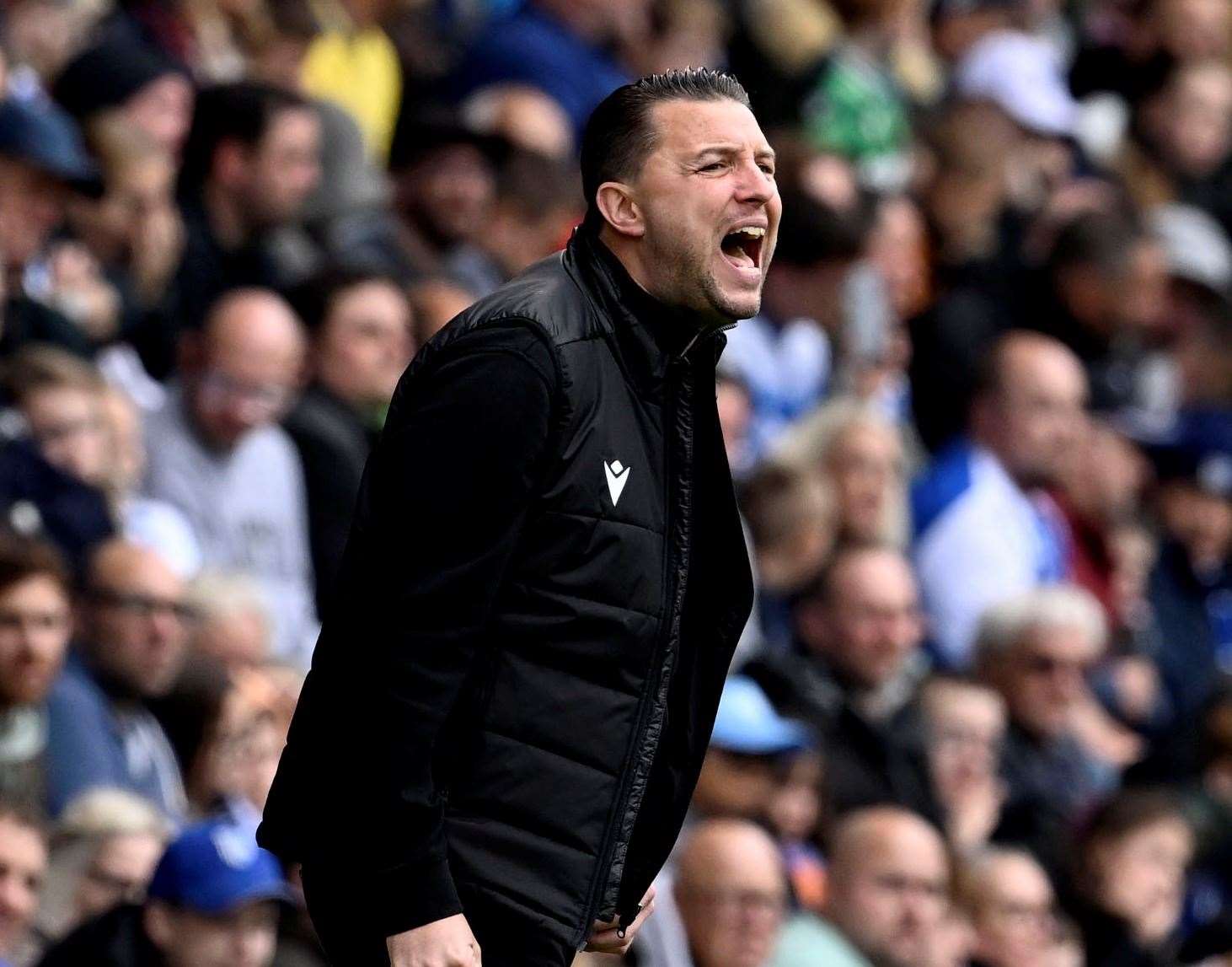 Gillingham manager Mark Bonner wants to take the positives from his team's share of the spoils at Swindon. Picture: Barry Goodwin