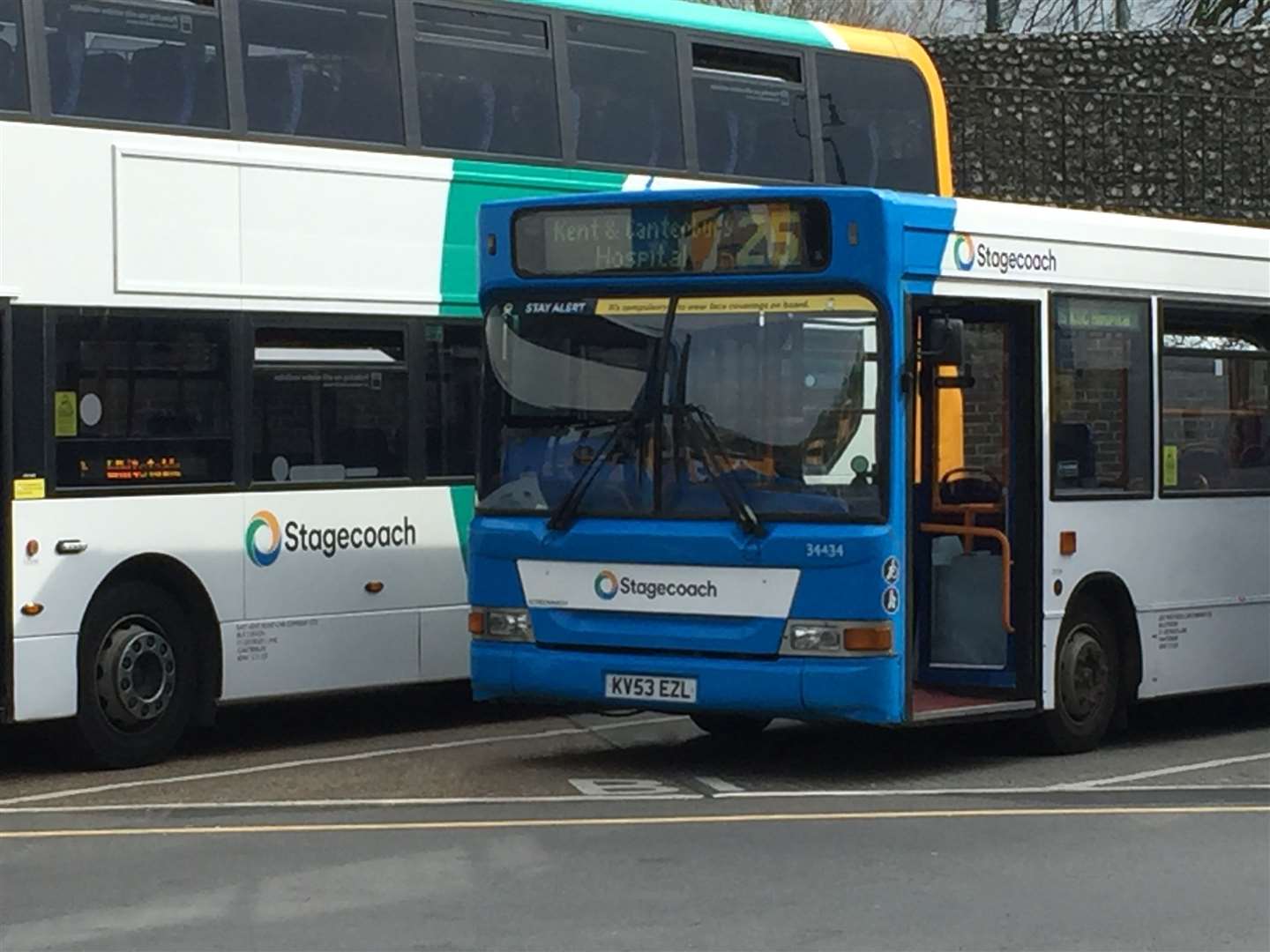 The boys were followed while travelling on a bus. Library image.