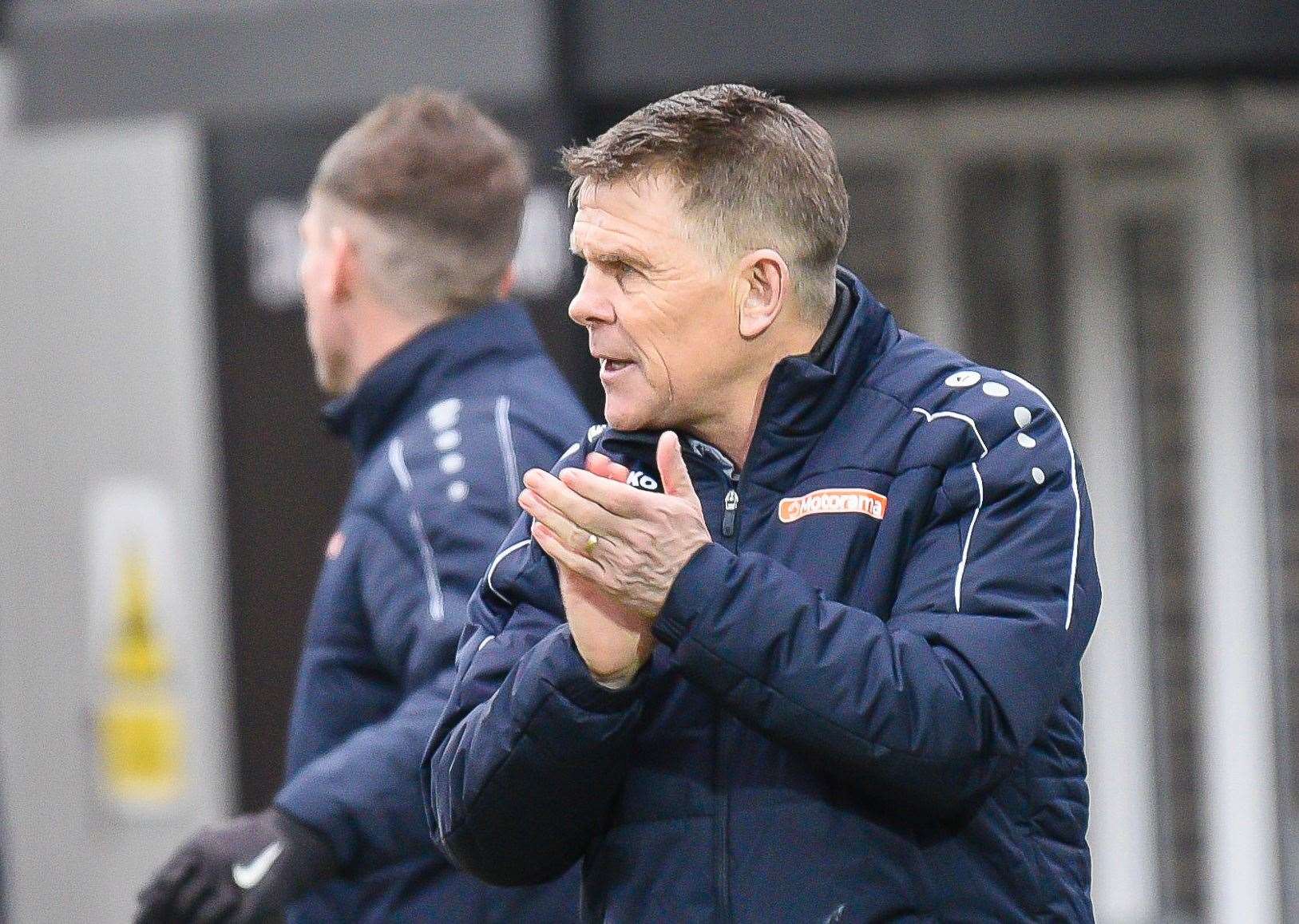 Andy Hessenthaler's Dover Athletic finished the 2019/20 season sitting mid-table Picture: Alan Langley