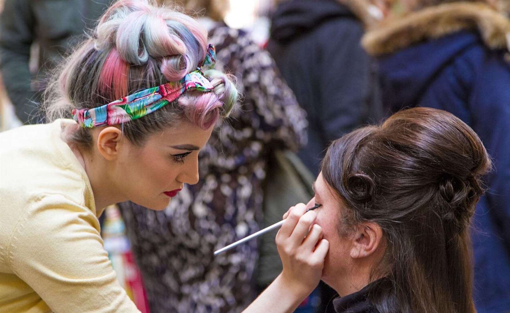 Vintage-inspired makeovers will be available at Lou Lou's Vintage Fair