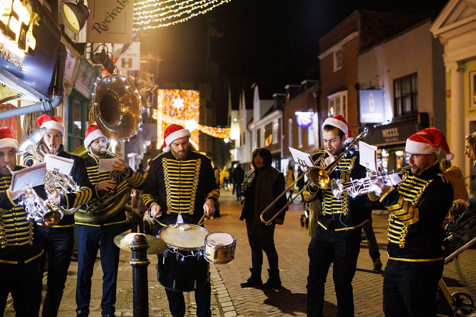 Canterbury Christmas lights Is this Kent's most festive high street?