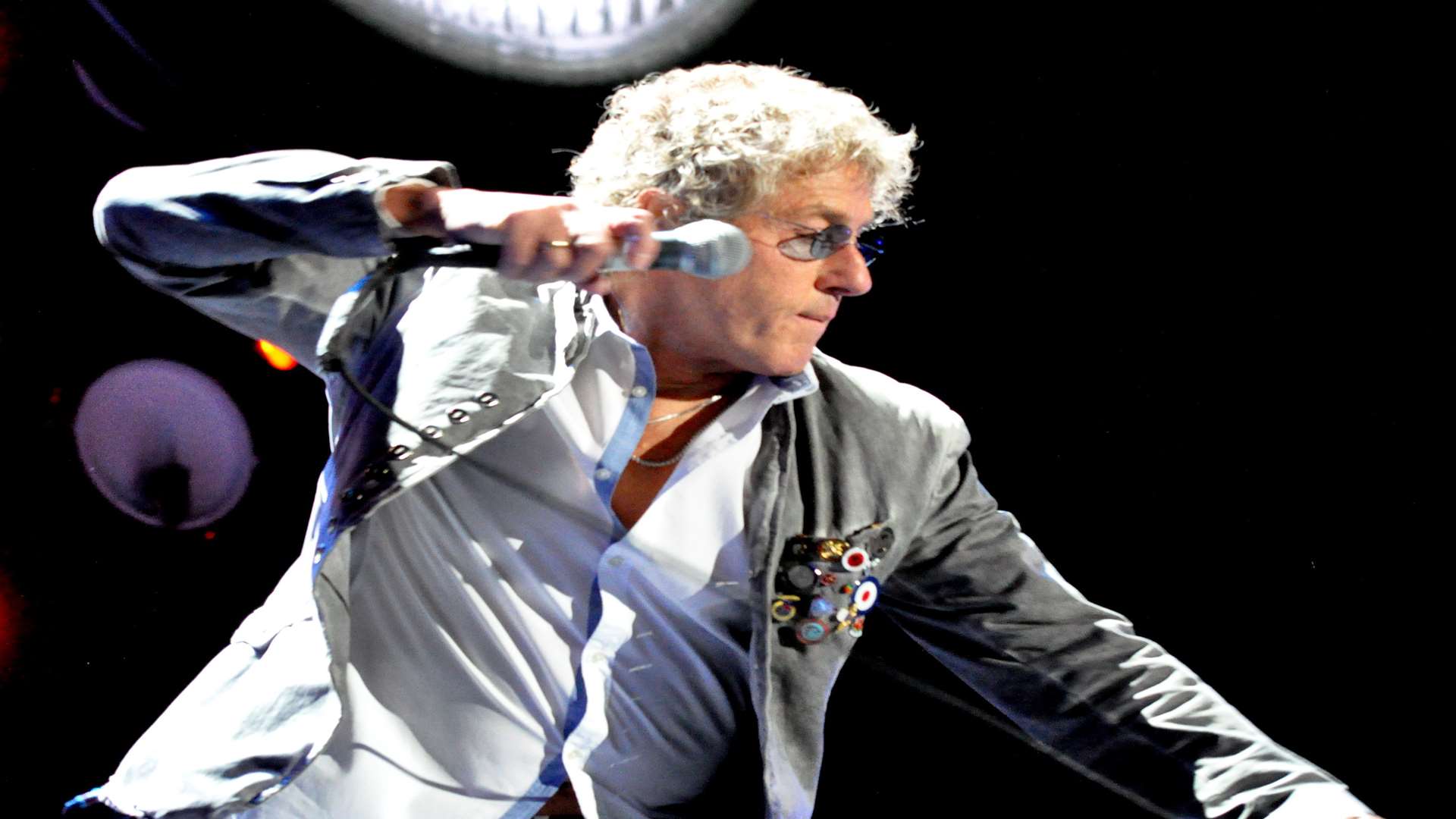 Roger Daltrey: recovering from meningitis.