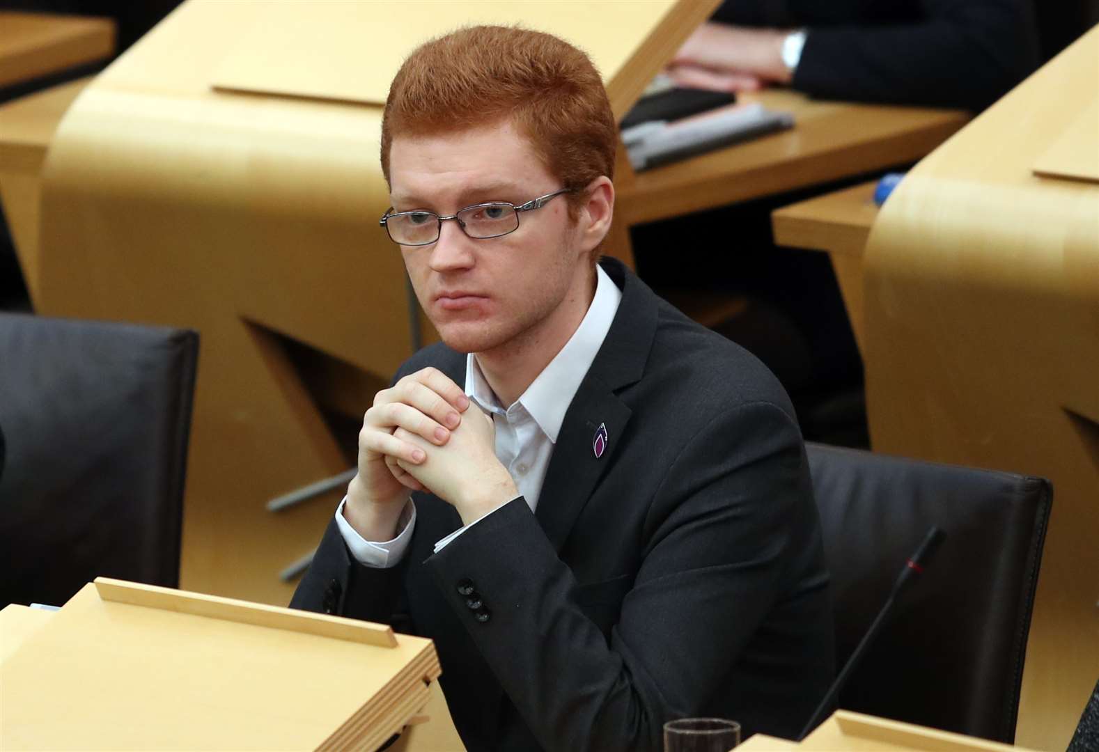 Ross Greer asked about the circumstances in which an SQA statistician resigned (Jane Barlow/PA)