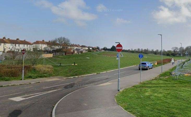 Heritage Road in Aylesham is being shut off as houses are built in the village, as part of a major project. Picture:Google Maps