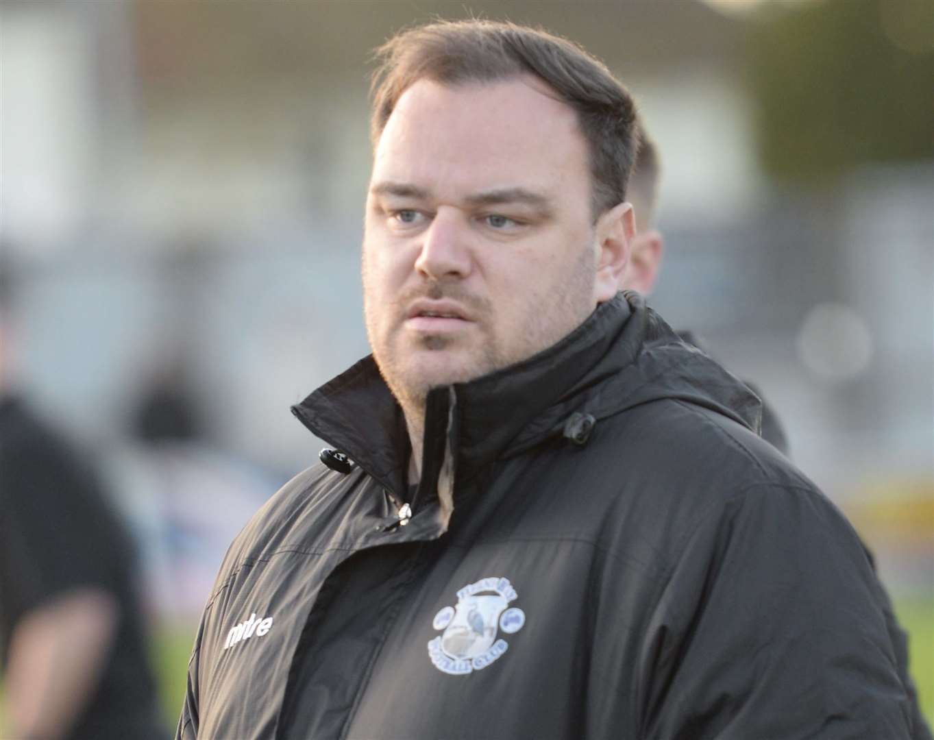 Herne Bay manager Ben Smith. Picture: Chris Davey