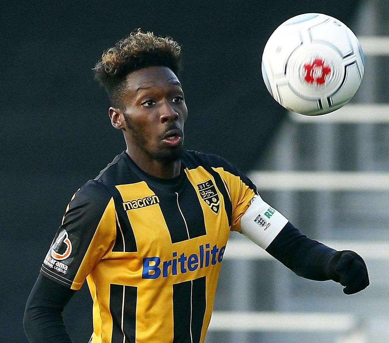 Ex-Maidstone skipper Blair Turgott joined Ostersunds last month Picture: Sean Aidan