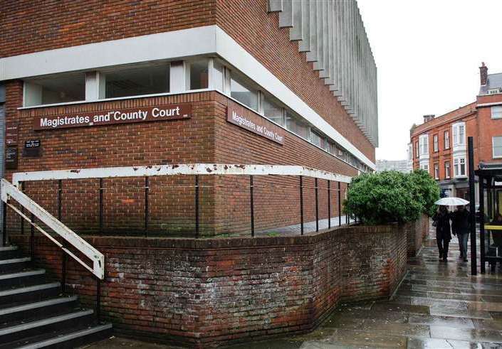 William Mahu was sentenced at Margate Magistrates' Court