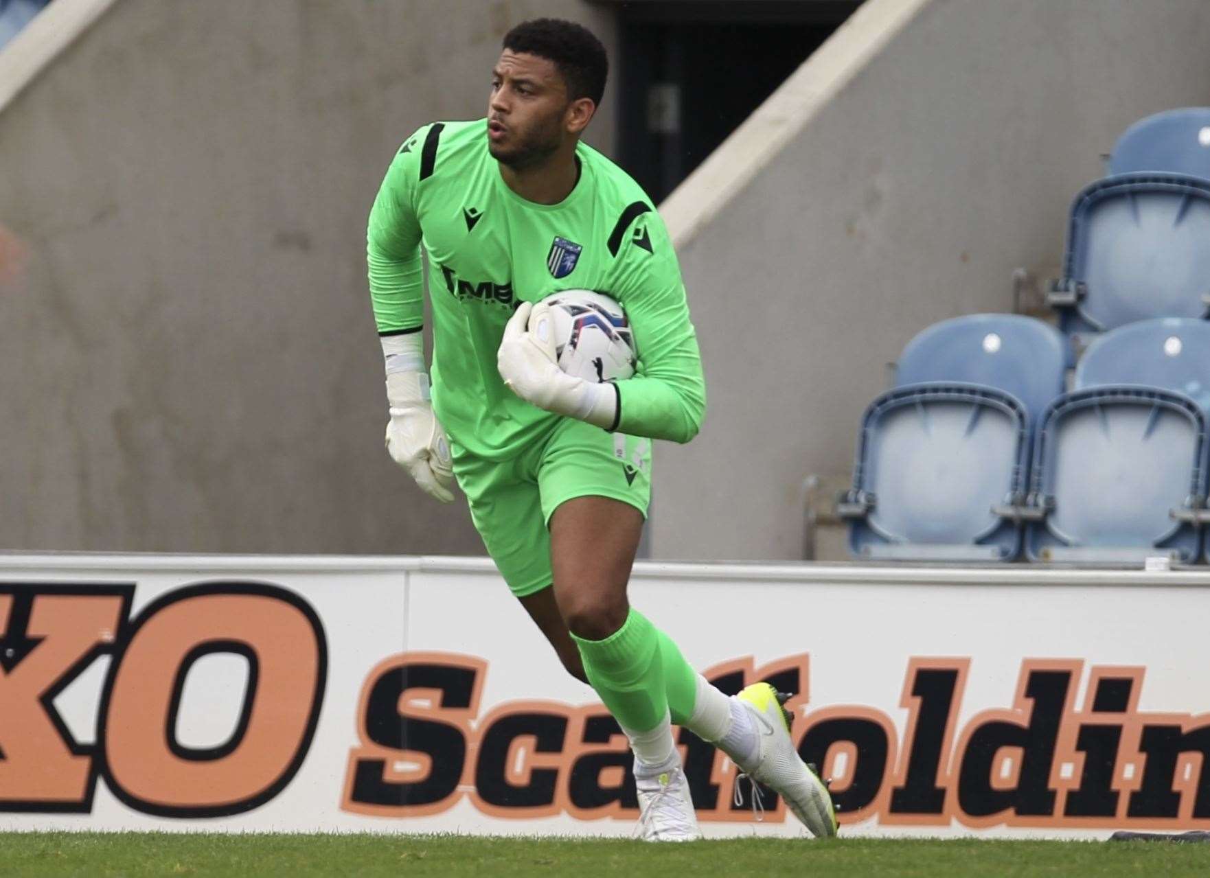 New Gillingham keeper Aaron Chapman. Picture: Kent Pro Images (49600827)