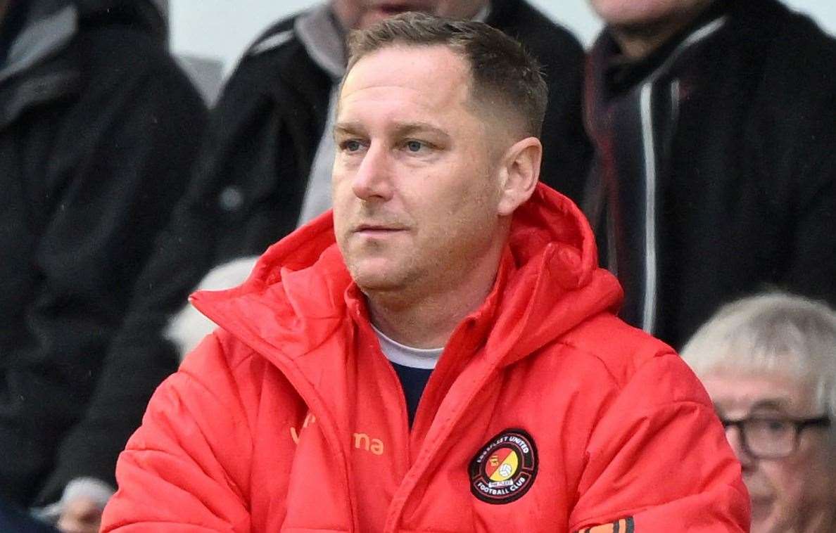 Ebbsfleet manager Dennis Kutrieb. Picture: Keith Gillard